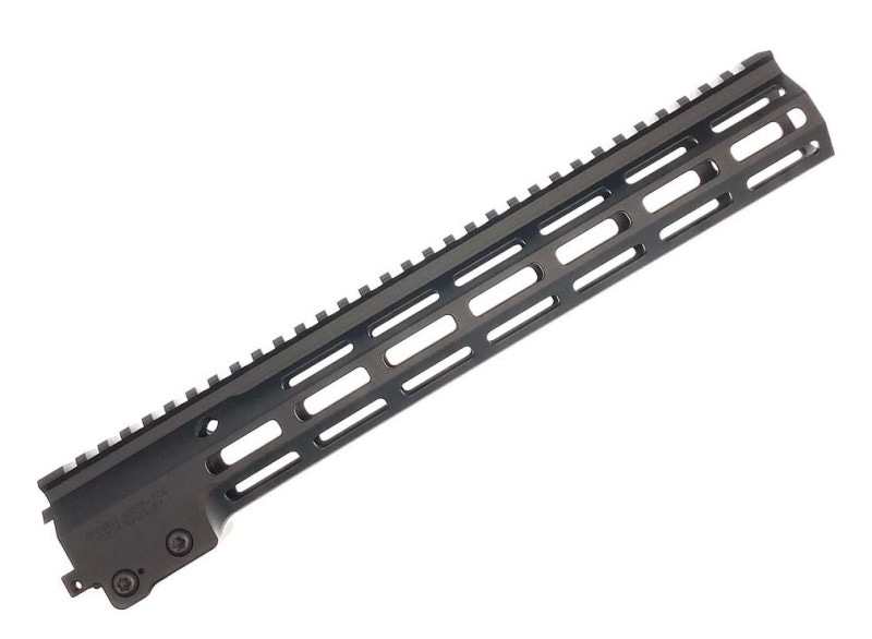 TMG／ANTO MAG。スライドアクション。【弾倉欠品　東京マルイ】。 AngryGun GEISSELEスタイル/MK16 M-LOKレイルハンドガード-13.5インチ