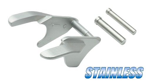 GUARDER マルイ V10/ステンレスアンビサムセーフティー > ガス