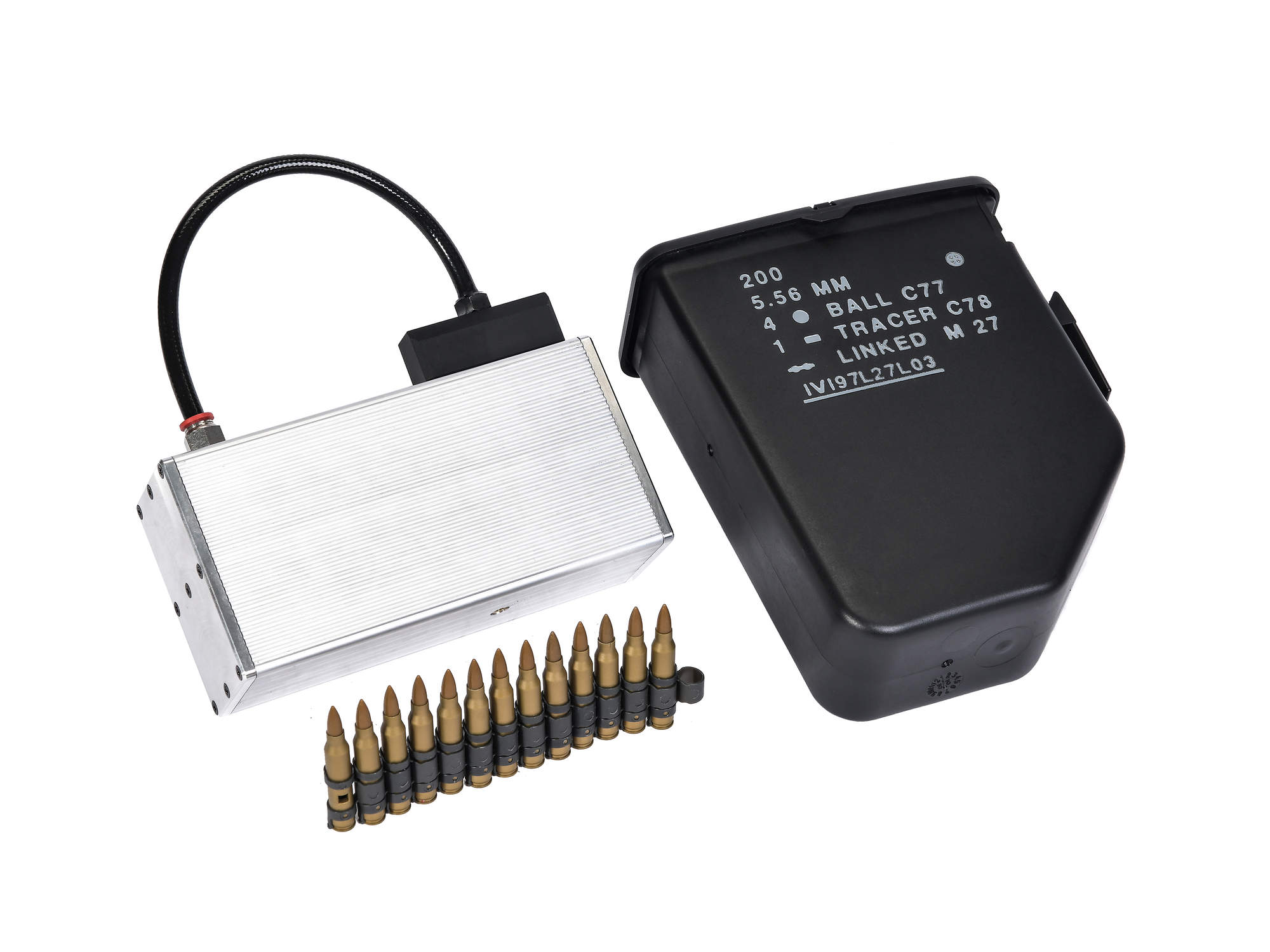 VFC M249 ガスタンク VFC M249 GBBR Ammo Box型ガスタンクセット (連結アダプター/ダミー