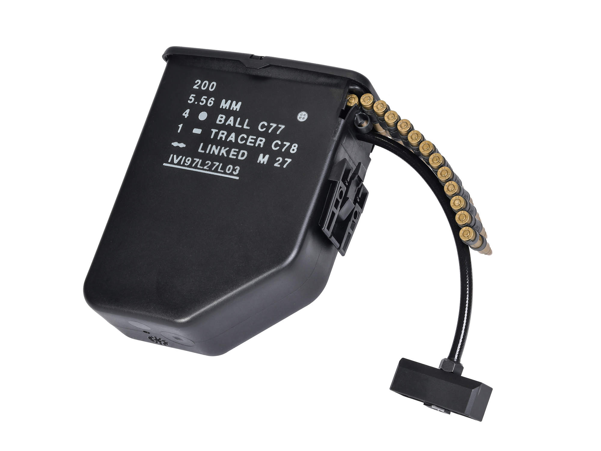 VFC M249 GBBR Ammo Box型ガスタンクセット (連結アダプター