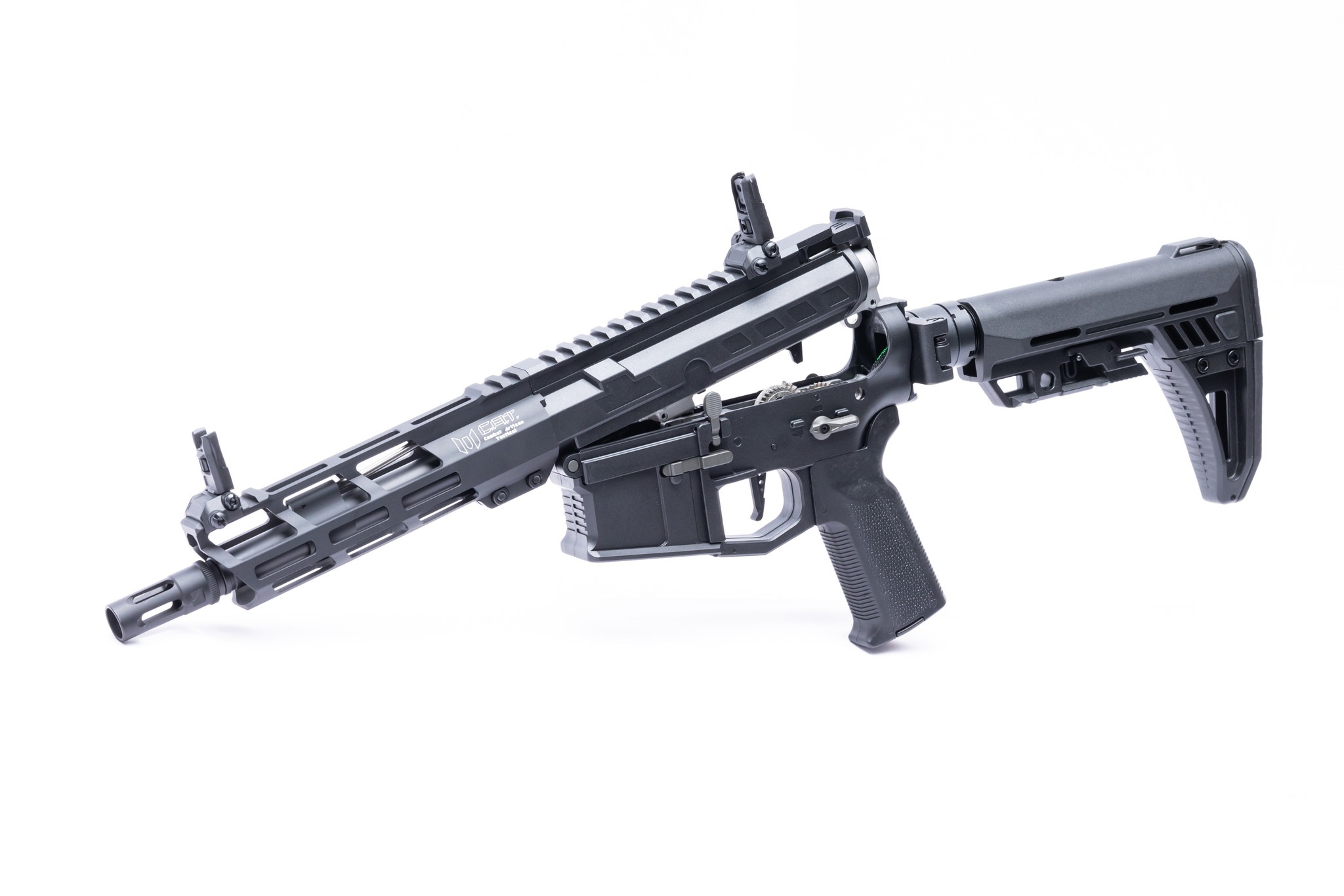 スタンダード電動ガン ARカスタム C.A.T. 電動ガン Versatile-8 AR 機械式可変プリコック機構 リアル