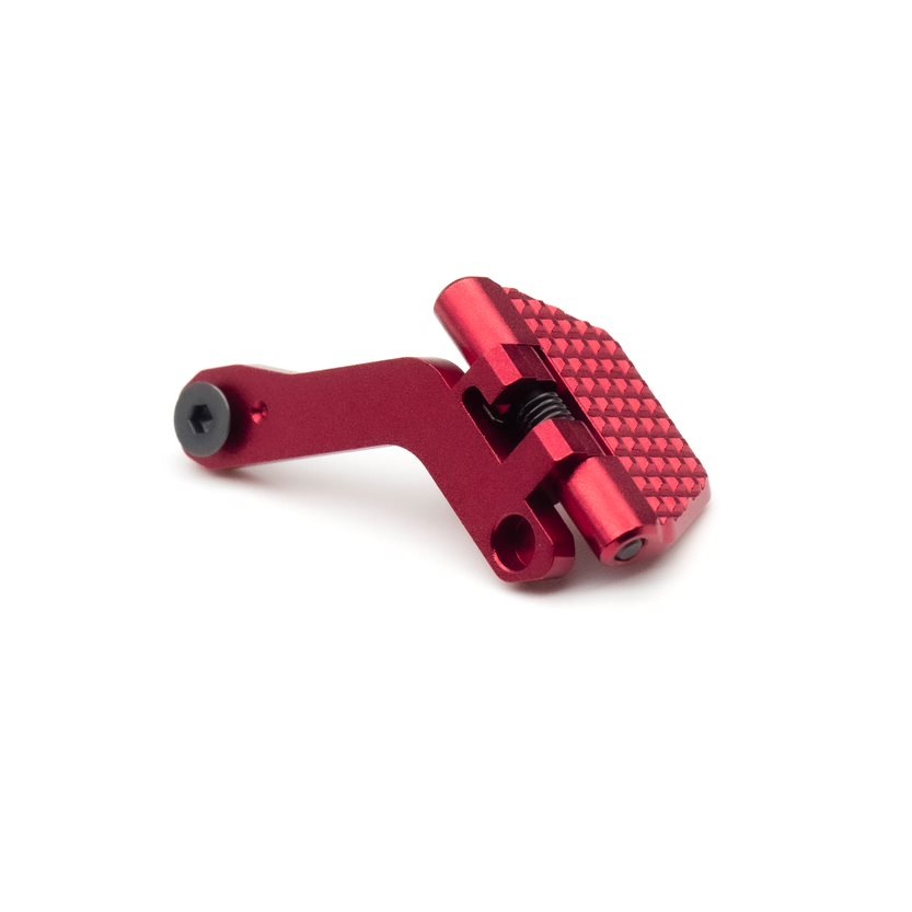 TTI Airsoft AAP01/CNCアルミ フォールディングサムレスト-左利き/RED