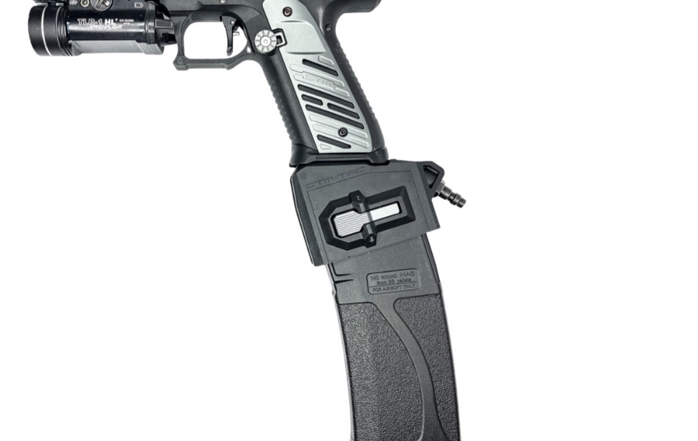 グロック、アサシンAAP01用、m4マガジンアダプター付き外部ソース化セット CTMxPRAVDA AAP01アサシン グロック17/HPA M4マガジンアダプター