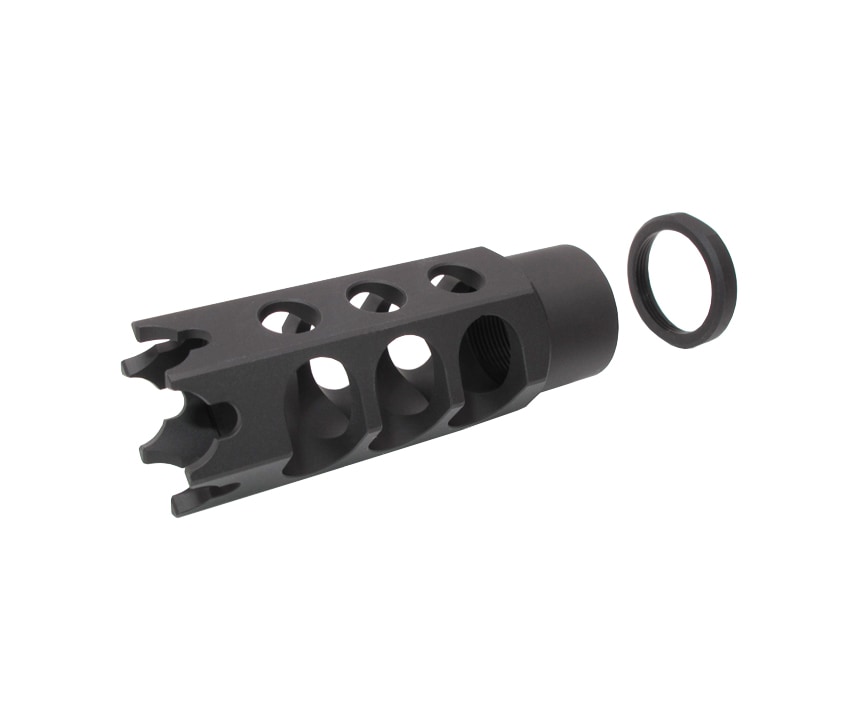 WII-TECH 東京マルイ サイガ12K/アルミマズルブレーキ -Zenitスタイル