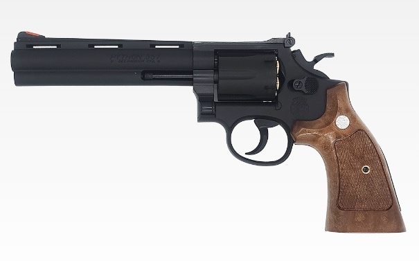 タナカワークス SMOLT Revolver 6inch HW Ver.3 Square butt/発火モデルガン