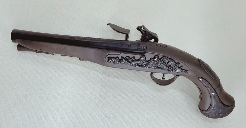 KTW フリントロックピストル/エアーコッキングガン-第9ロット