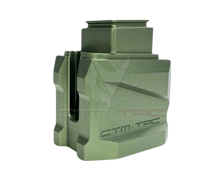 CTM マルイ/ハイキャパ CNCアルミ 4+マガジンエクステンションバンパー