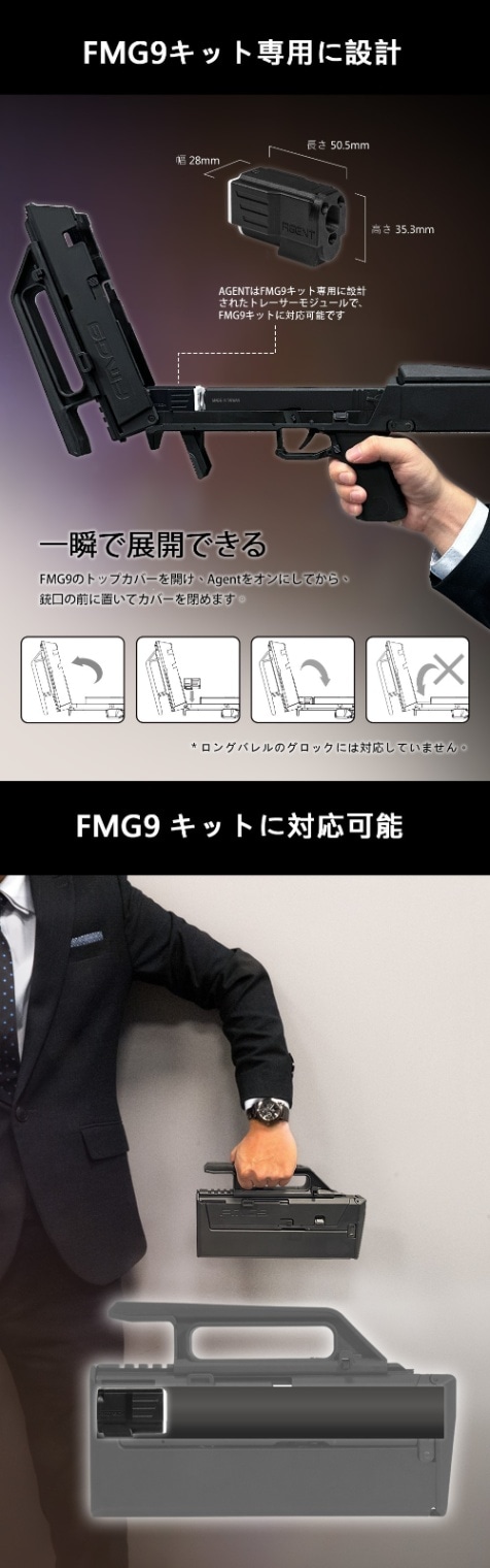 Qougar エアガン　トレーサー Amazon | ACETECH Quark シリーズトレーサーユニット - M14逆ネジ対応