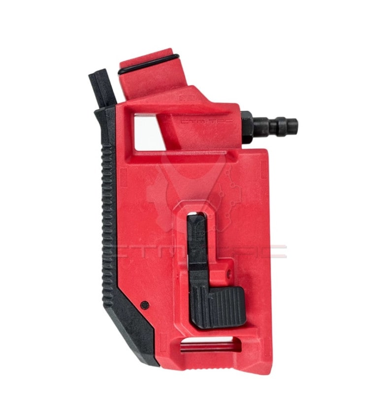 CTMxPRAVDA ハイキャパ/HPA M4マガジン アングルアダプター-RED/BLACK
