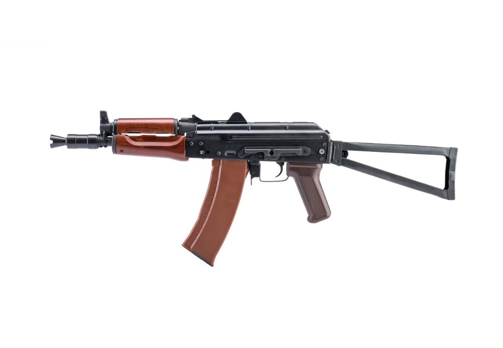 E&L製？　AKS-74N 外装パーツ　ジャンク品 E&L] AKS-74UN クリンコフ DX ハンドガード・ヴィンテージ加工 (中古