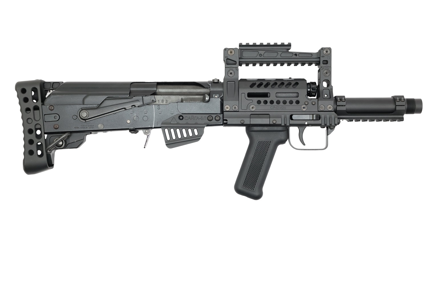 ITP Groza12コンバージョンキット/マルイSAIGA12K用 -BLACK