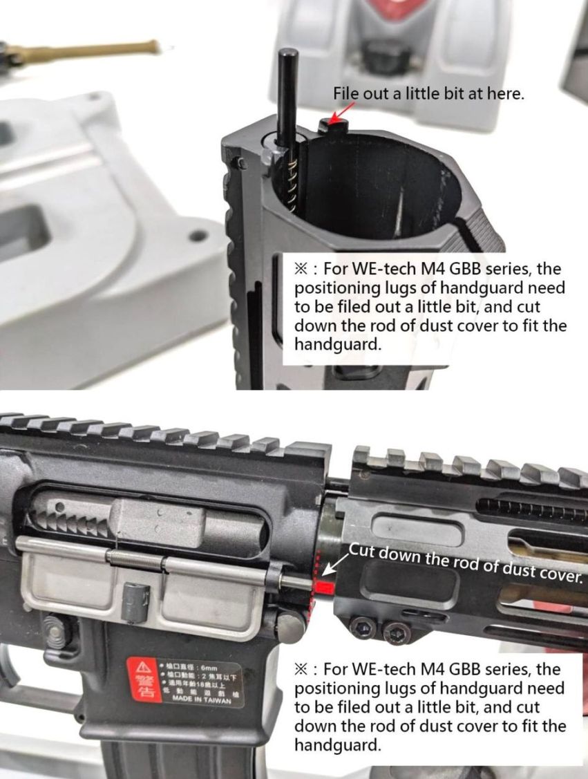 Maple Leaf ML-44 VFC/GHK/WE M4/AR15 フロントチャージング M