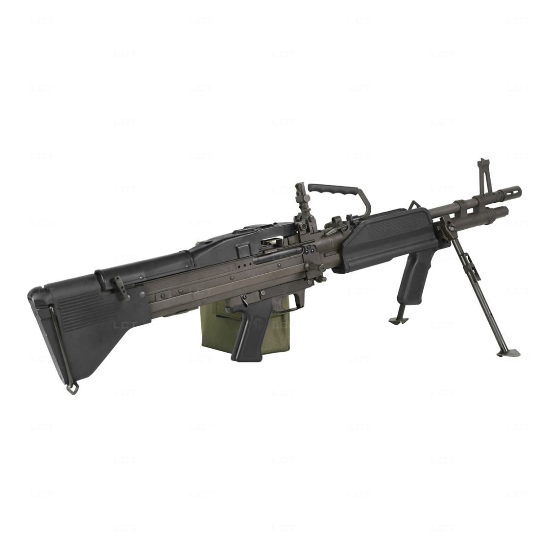 M60機関銃　電動ガン　kakuta TOP] M60 デラックスモデル 電動ガン 給弾カバークラックあり