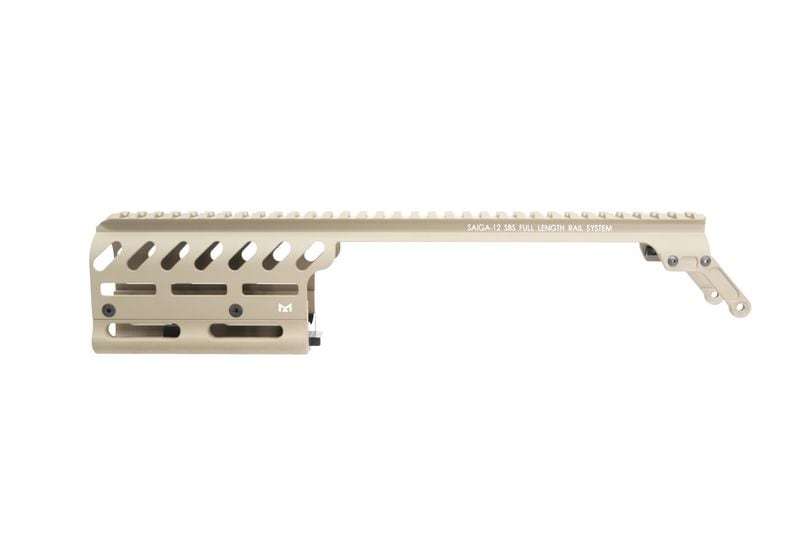 東京マルイ サイガ12K/CNCアルミ M-LOK/ハンドガード-ショート ITP Airsoft マルイ/サイガ12K CNCアルミ M-LOKハンドガード-FDE