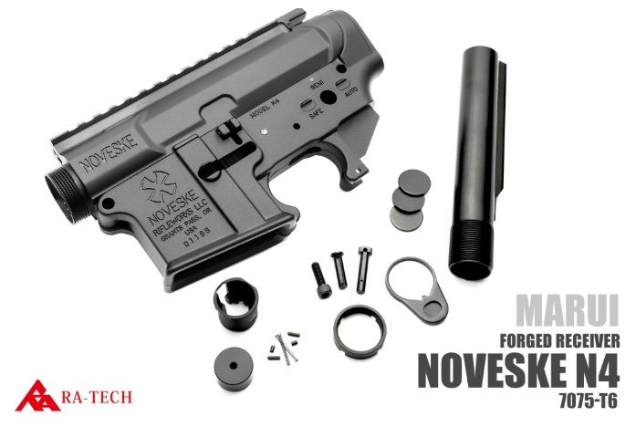 RA-TECH マルイ/MWS 7075-T6鍛造レシーバーセット -Noveske N4