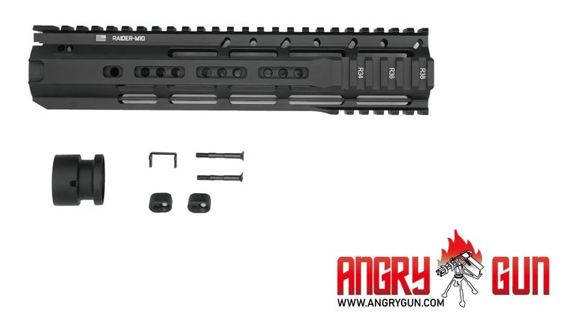 AngryGun マルイ MWS/BCMスタイル RAIDER M10 M-LOKレイルハンドガード