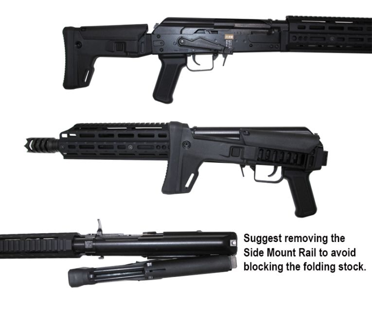 WII-TECH 東京マルイ サイガ12K/ポリマー&アルミ ACRストックキット