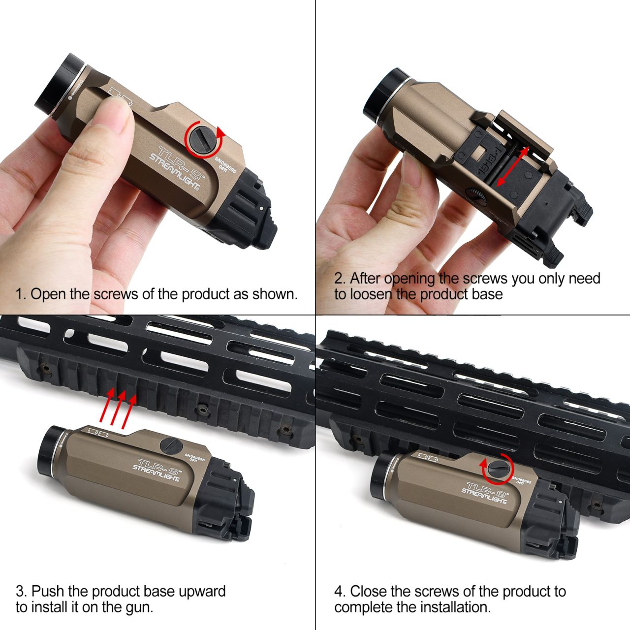 最安値！ 新品 Wadsn製 IR搭載 M-lock対応 ライトセット WADSN シュアファイア M340C タイプ スカウトライト 20mm レイル/M-Lok