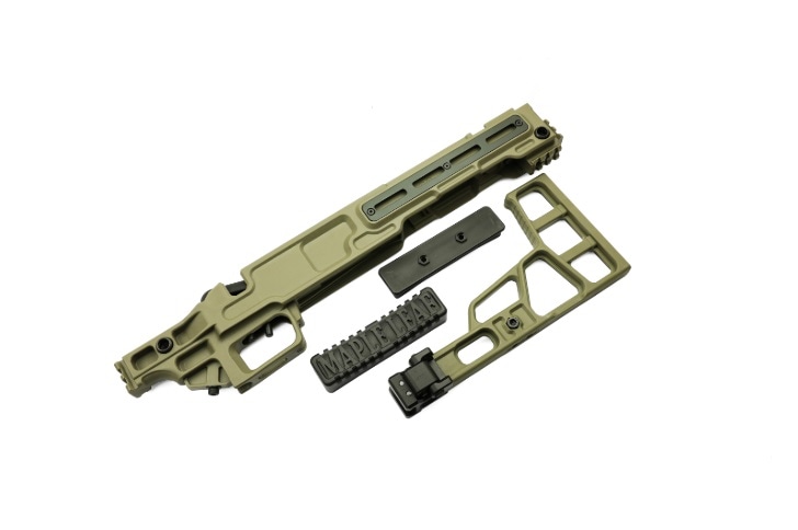 MapleLeaf VSR-10 MLC-S2 シャーシストック Maple Leaf マルイ VSR-10用 MLC-S2 折曲式ライフルストック ブラック