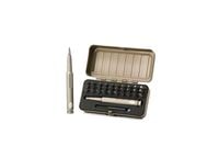 GUN POWER TOOL��32�ԡ�����̩�ӥåȥ��å�/32-Piece Precision Tool Set -MilitaryGreen-