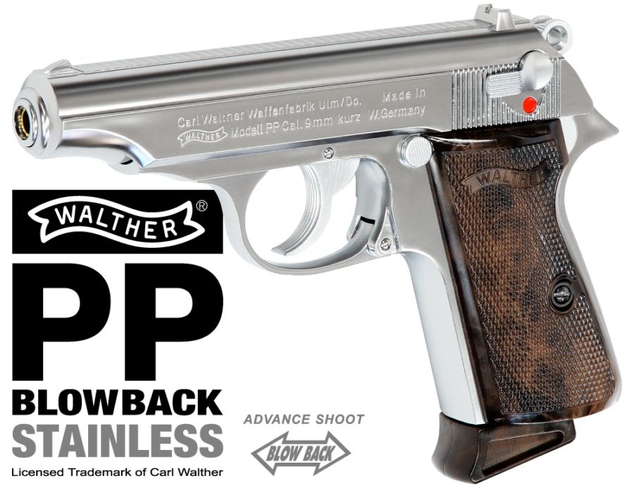 【美品】マルゼン　ワルサーPPガスブローバック　カスタム品 美品】マルゼン ワルサーPPガスブローバック カスタム品 - メルカリ