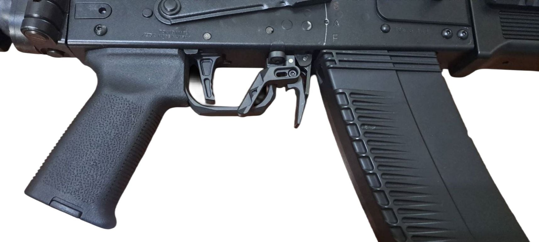 ITP SAIGA12K/SBS CNCアルミ アップグレードトリガー -FDE- > 東京