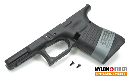 GUARDER 東京マルイ G19 Gen5用 カスタムパーツセット GUARDER マルイ/グロック19 Gen5 リアル刻印フレーム-BLACK- > ガス