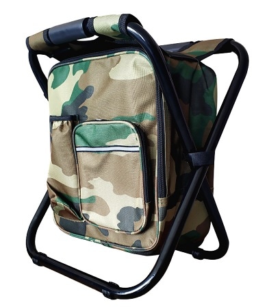 ハドソン　デイパックチェアー　折り畳み椅子付リュック　レア　非売品　ボンバーマン ハドソン デイパックチェアー 折り畳み椅子付リュック レア