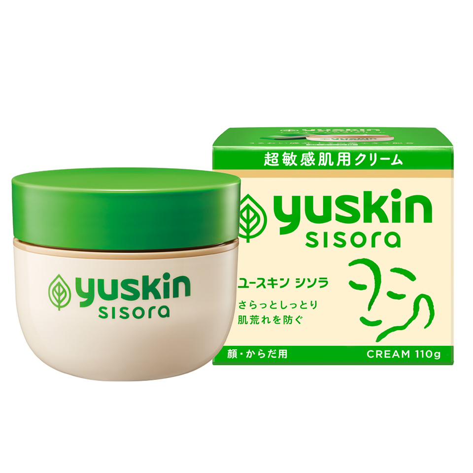 yuskin】ユースキン シソラ クリーム 110gボトル 顔・からだ用