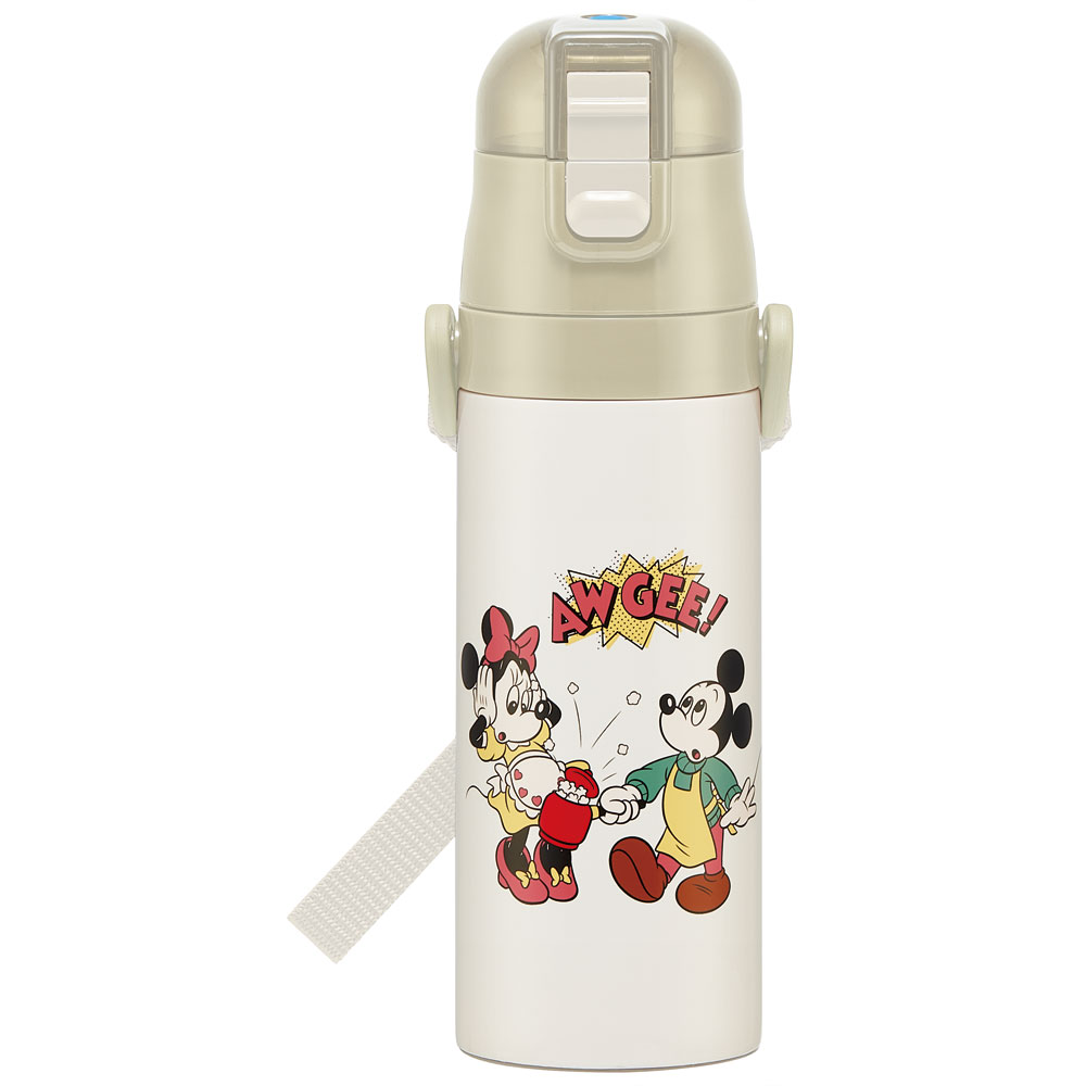 スケーター】602276 ミッキーマウス 470ml ステンレスボトル