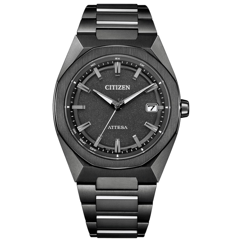 CITIZEN �������� ATTESA ���ƥå� ACT Line �������ɥ饤�����Ȼ��� �����쥯�ȥե饤�� �֥�å������󥷥꡼�� CB3045-61E ��� �ӻ���