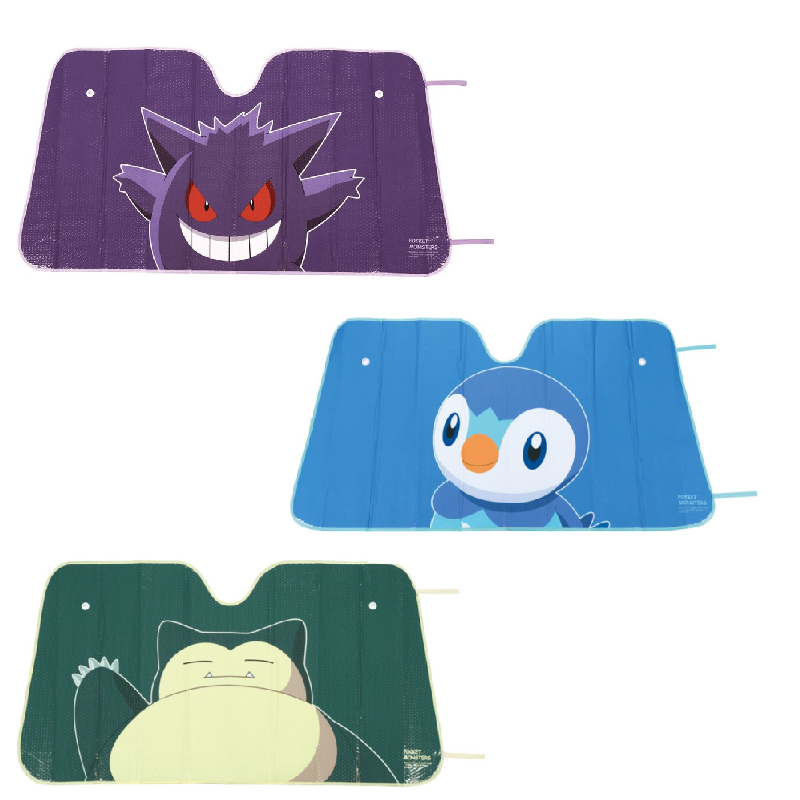 在庫限り！【スケーター】ポケットモンスター サンシェード 3種