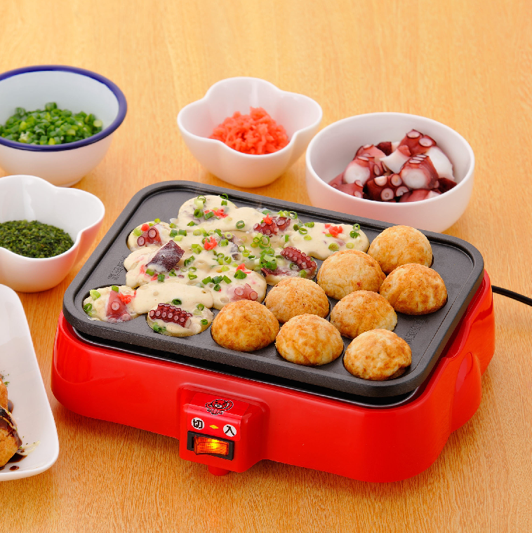 SWAN NT-400 たこ焼き器 新津興器】HOME SWAN 着脱式角型電気たこ焼器 NT-400