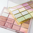 ���߸˸¤ꡪ��WAKEMAKE��SOFT BLURRING EYE PALETTE��2���#17 LIME CRUSH BLURRING��#18 PEACH CRUSH BLURRING��