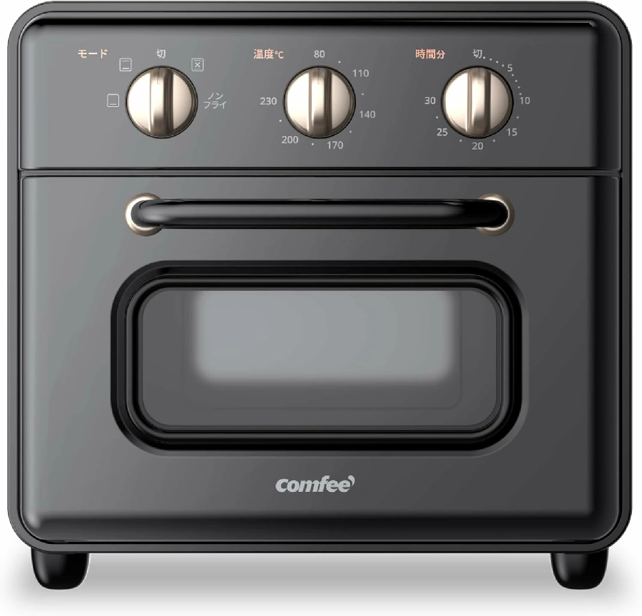 Comfee コンベクションオーブン CF-DE109-BK　【新品未開封】 在庫限り！【Comfee】コンベクションオーブントースター CF
