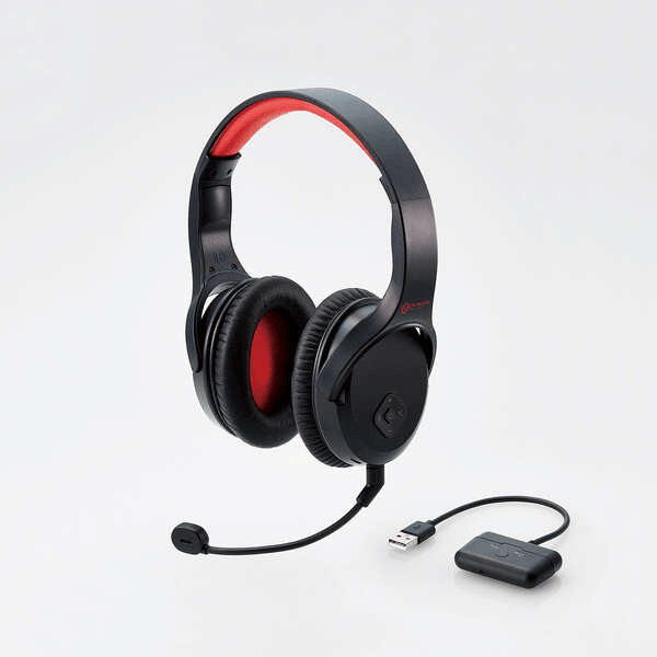 ���߸˸¤ꡪ�ڥ��쥳���2.4GHz�磻��쥹���ƥ쥪�����ߥ󥰥إåɥ��åȡ�HS-GMW70BK