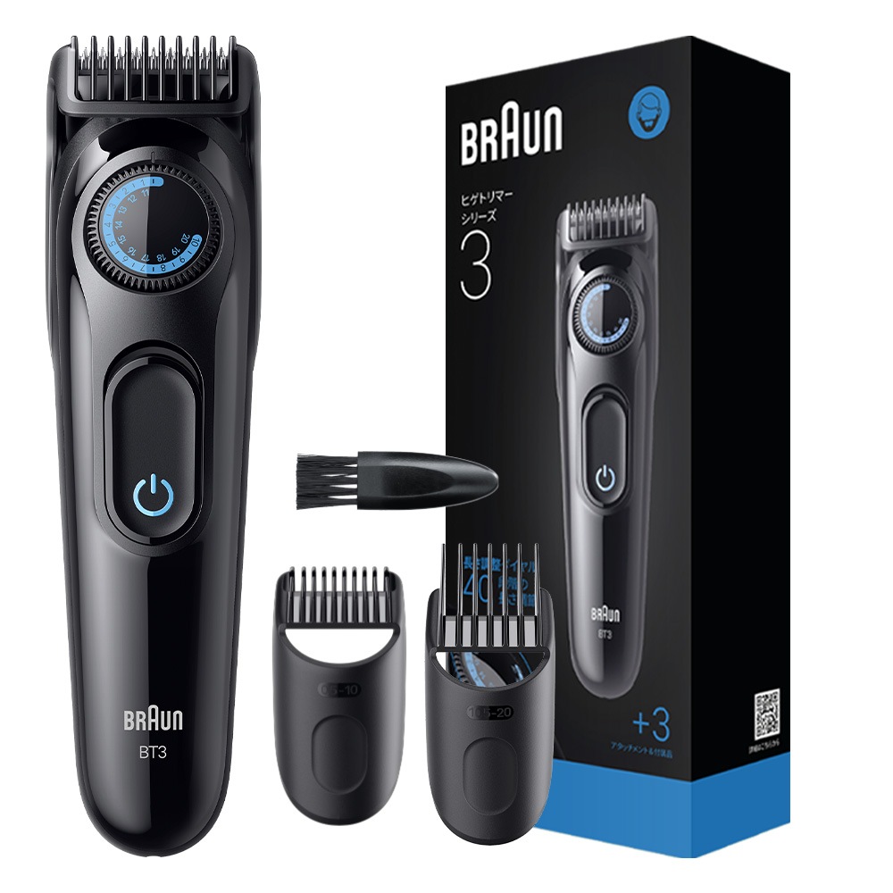 ヒゲさん専用 BRAUN】 ヒゲトリマー シリーズ3 BT3520 | 4987176250780 | 家電