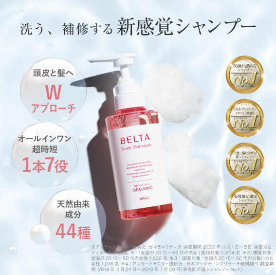 BELTA スカルプシャンプー 入り数：24 在庫：13544個 | 4573206310243