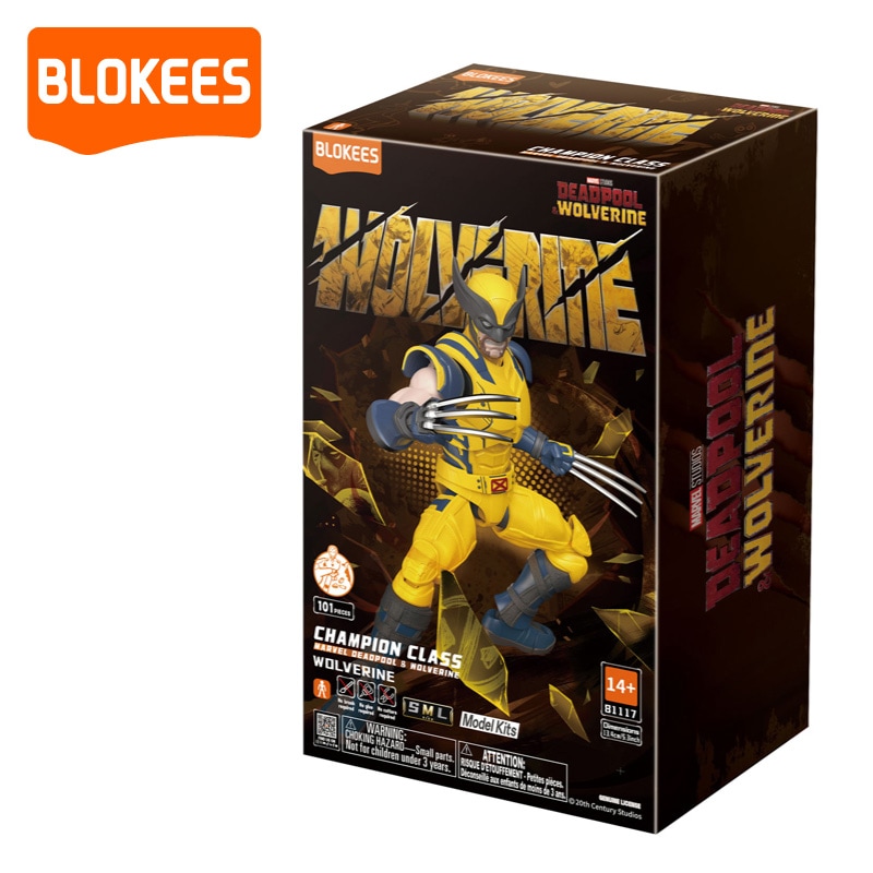 Blokees Marvel Heroマーベル ヒーロー Wolverine ウルヴァリン81117