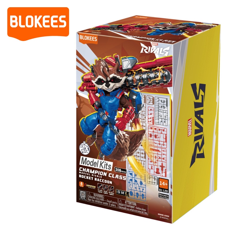 3月発売 Blokeesマーベル ヒーロー ロケット・ラクーン CC08 81120