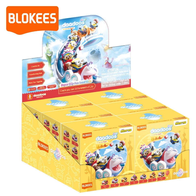ミニオン Blokees ミニオンズ daadoos ネスト・シリーズ01 ローラー・ドーラブル