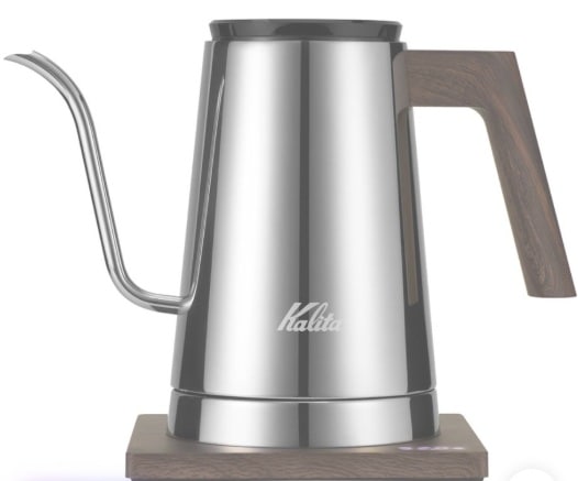 売り切れ御免※ Kalita 電気式ドリップ専用ポット KEDP-600 シルバー