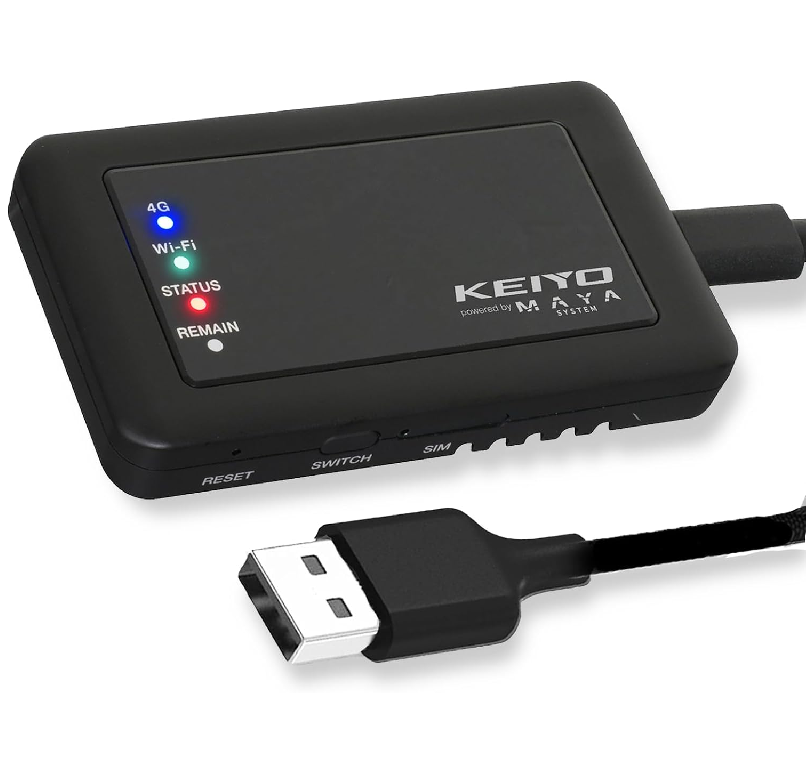 ☆在庫限り！限定特価☆【KEIYO】KEIYO AN-S117車載用無線ルーター