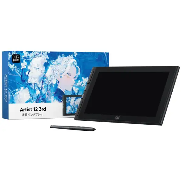 在庫限り！【XPPen】液晶ペンタブレット Artist 12 3rd ブラック