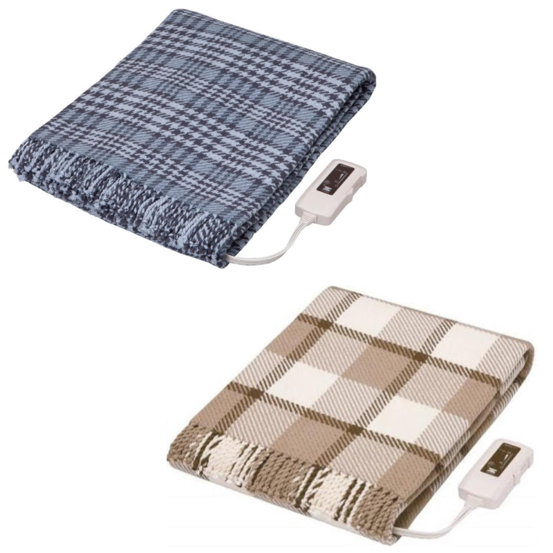 【格安希少】ほぼ新品美品　電温圧42℃ 在庫限り！【ゼンケン】電磁波99％カット 電気ひざかけ 2色（ブラウン