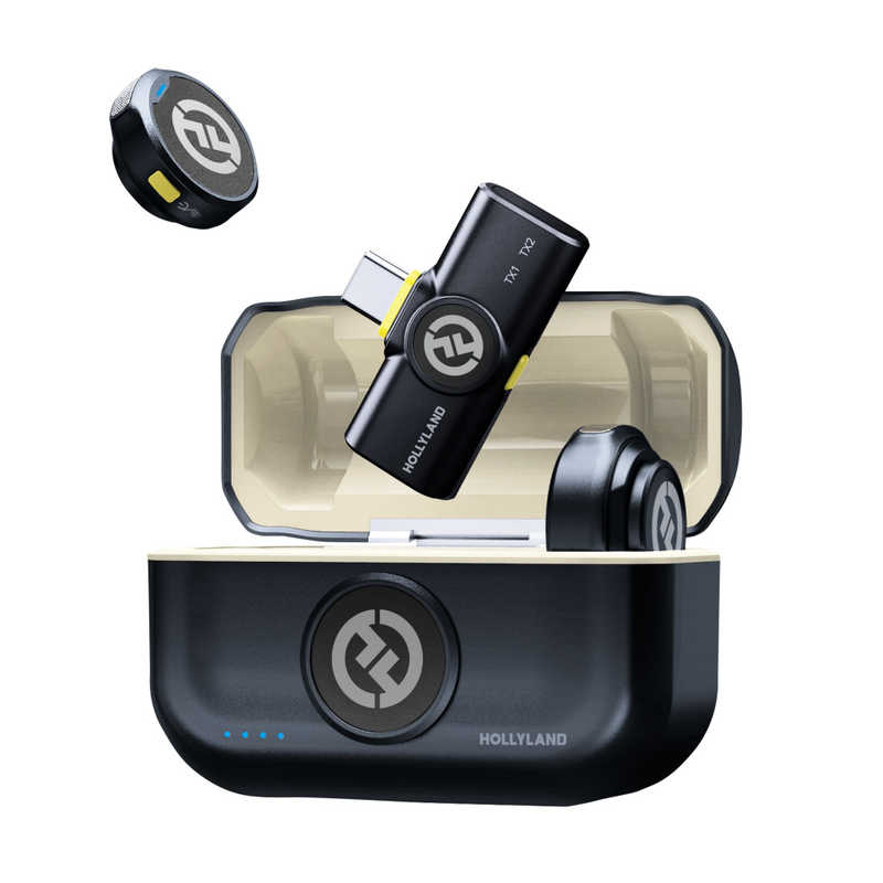 ���߸˸¤ꡪ��HOLLYLAND��Lark M2 with USB-C Plug (DuoShine Charcoal) �磻��쥹��٥ꥢ�ޥ������ۥ󥷥��ƥ�