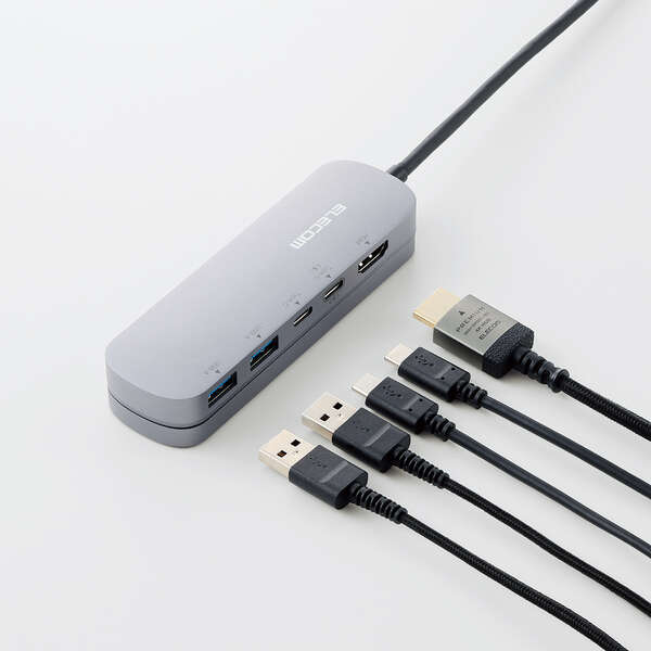 Ķ�ò����᡼���������Ķ���ھ��ࡪ ���쥳�� USB Type-C �ϥ� �ɥå��󥰥��ơ������ 5-in-1 DST-C19SV/EC