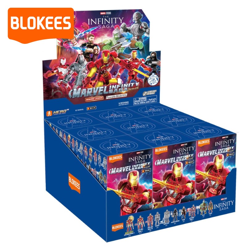 Blokees MARVEL INFINITY SAGA �ʥޡ��٥� ����ե��˥ƥ����������� ��4��  �ץ��ǥ�81114����1BOX 9������