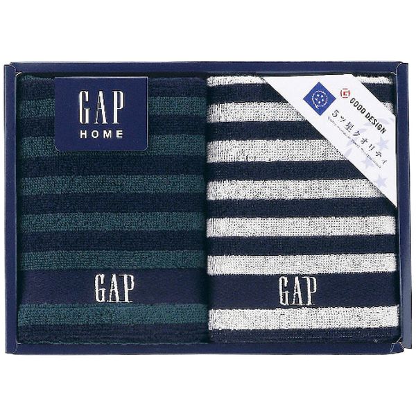 GAP HOME ウォッシュタオル2枚セット