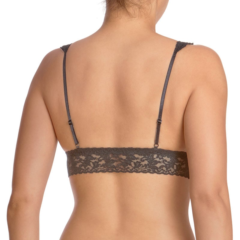 hanky panky クラシック レオパード クロスオーバー ブラジャー クラシック レオパード クロスオーバー ブラジャー (ブラウン